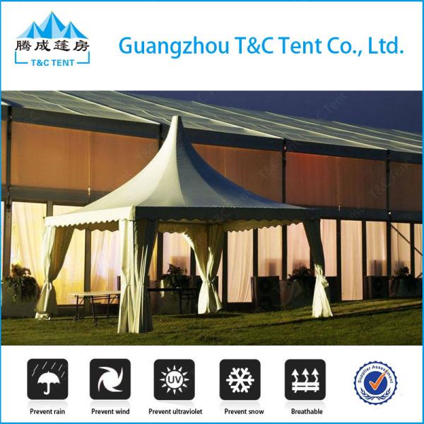 Professional Portable 5 Person Pagoda Canopy Tent / Garden Pagoda Marquee