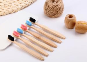Brosse à dents en bambou viable de Mini Eco Bamboo Toothbrush 14.5cm