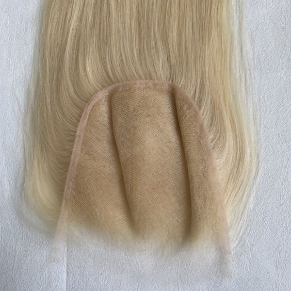 Stock Color Brown Blonde French Lace Closure Transparent Lace Frontal 6X6 Lace Closure Direct Factory Prices