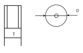 2 Electrode Gas Discharge Tubes 230 ±20% 5x5mm S51-230X Dip Thrust UL Cert For Set-Top Box