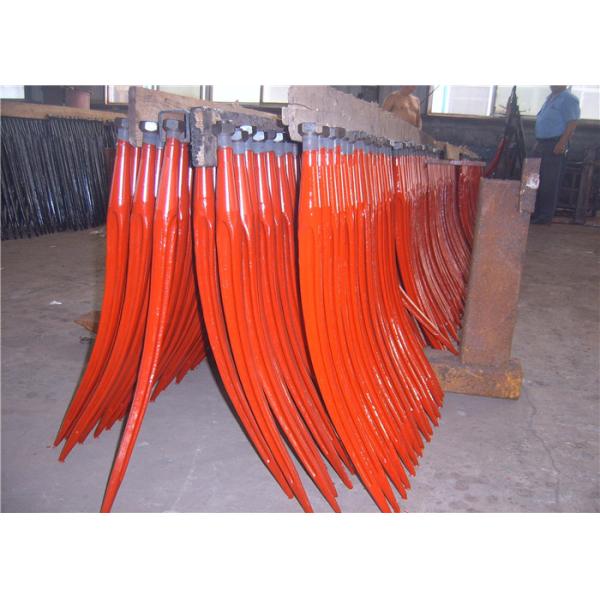 Painting forged Steel Parts Spring Steel agriculture equipments parts Forged Hine Tines