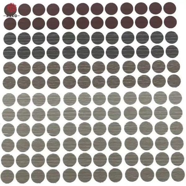 Self-Adhesive PVC Screw Caps for Furniture Cover with Customizable Colors and Matte Finish