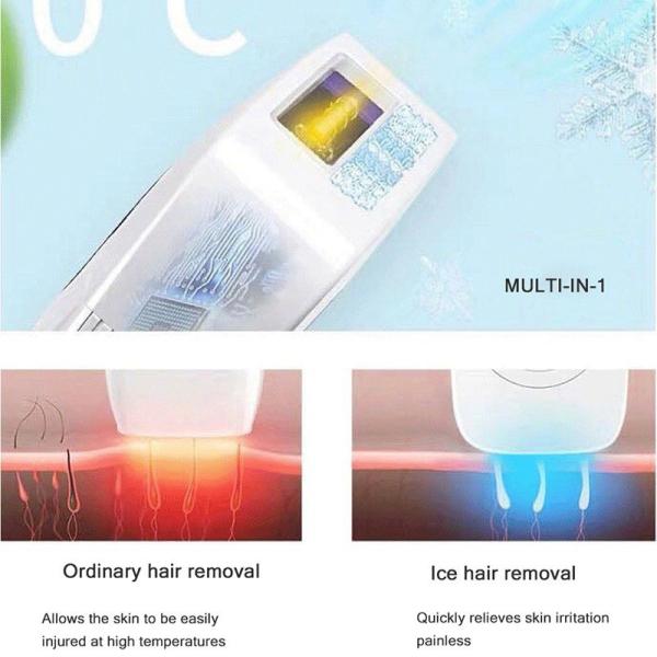 Bikini Trimmer Laser Hair Removal Home Device IPL Laser ICD Cool LCD Display Machine