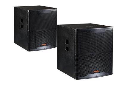 8 Ohm RMS Church speaker System Subwoofer Speakers 18  Stage Base Bins