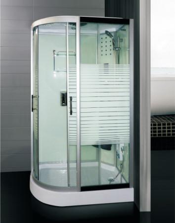 Compartimentos listrados 800x1200x2150 do chuveiro da porta deslizante do vapor da massagem do vidro temperado