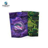 Sacos anti-odor Mylar embalagens de ervas daninhas Stand up pouch Doypack fechável zipper