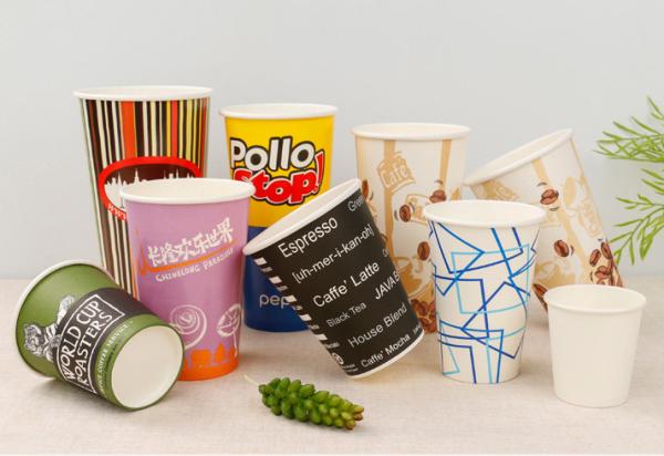 Custom Disposable Espresso Cups / Insulated Takeaway Coffee Cups With Lids