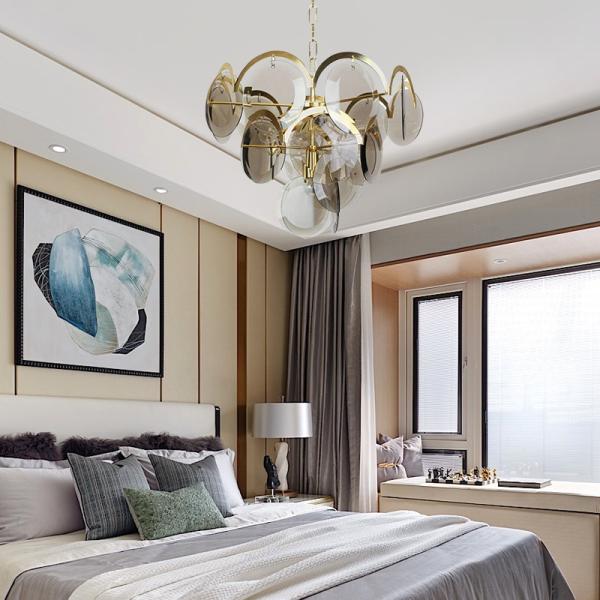 Modern crystal chandeliers living room ring chandelier Diva Mini Chandelier Light(WH-MI-143)