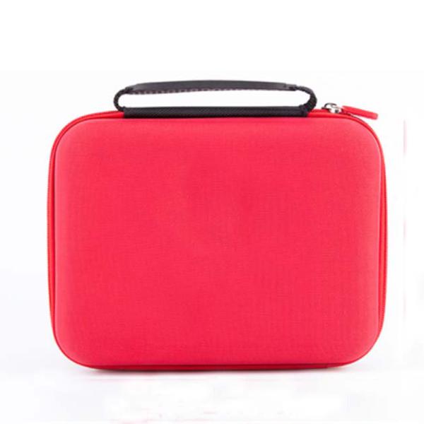 Embossed Logo EVA Cosmetic Case H5cm For Outdoor Traveling