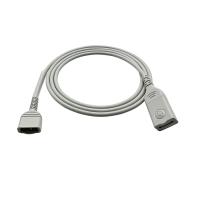 Bis Vista Bilateral 10Pin EEG Monitor Adaptador Cable 4 Eletrodos Cores cinzentas