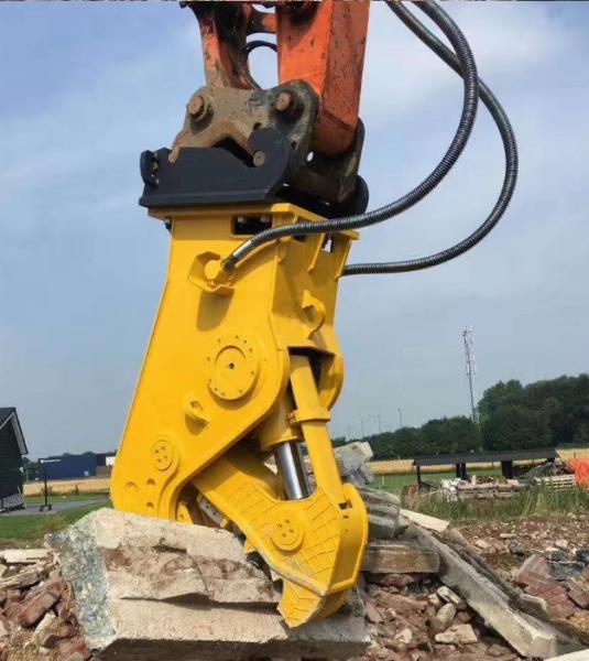 Cor amarela do Pulverizer de 25 Ton Excavator Demolition Hydraulic Concrete
