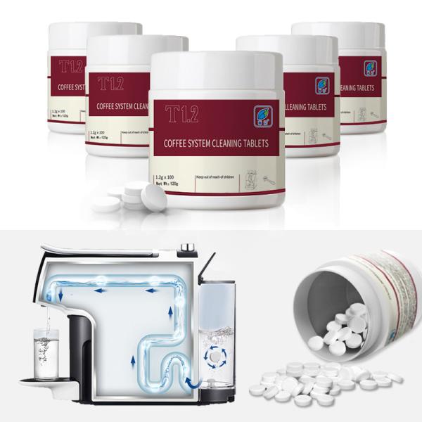 Solid Commercial Espresso Equipment Professional Daily Clean Coffee Cleaning Tablets