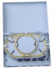 FTTH Fiber Optic Termination Box with 4 ports cable entrance for patch cable