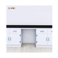 Meubles de laboratoire en PP certifiés ISO 75 cm banc de laboratoire de biologie anticorrosion