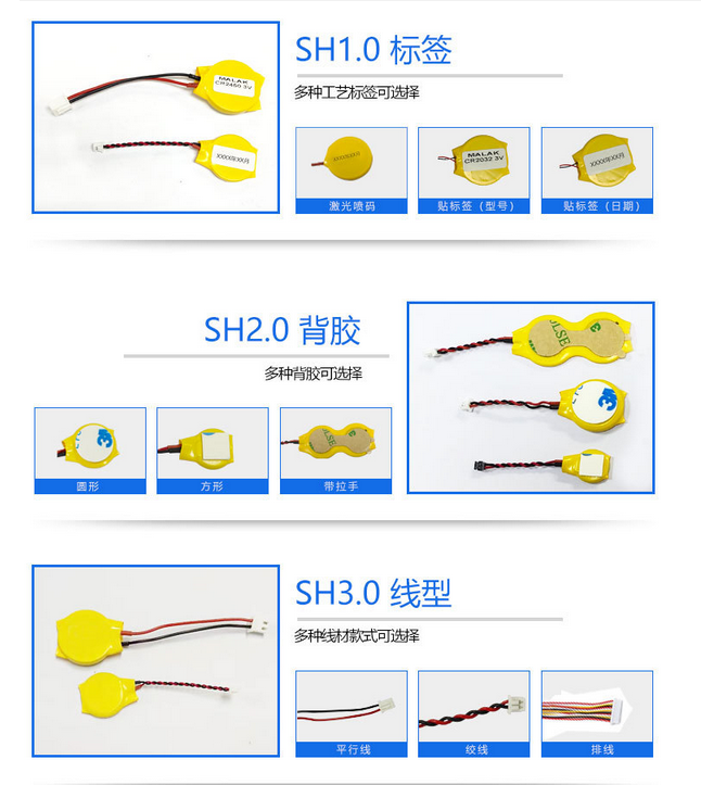3 Volt 600mah lithium button battery CR2450 pin lithium battery customization