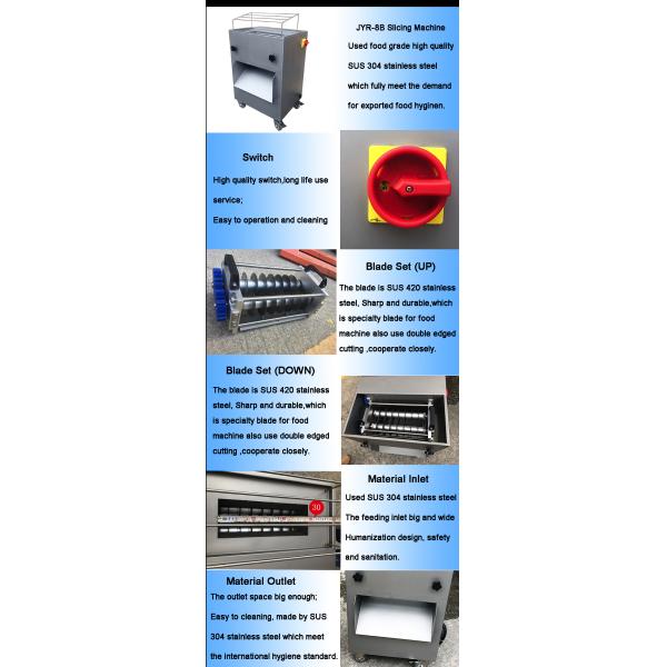 Емкость 800кг/х резца куба машины/мяса резца прокладки свежего мяса