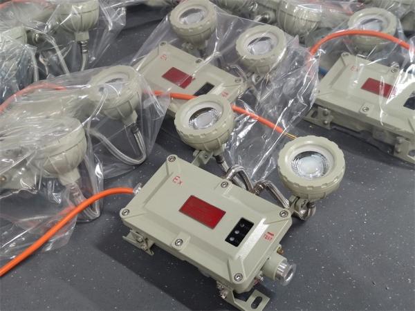 Luz de emergencia LED para salida de emergencia a prueba de explosiones de 2x3W con batería recargable