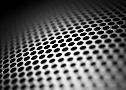 1mm Hole Round Perforated Metal Mesh Punch Plate Multipurpose Custom