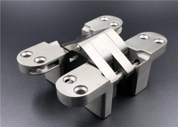 High Security Stainless Steel Concealed Hinges For Solid Wood Swing Door