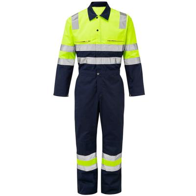 Calças de segurança refletoras ignífugas Calças de segurança de algodão Hi Vis
