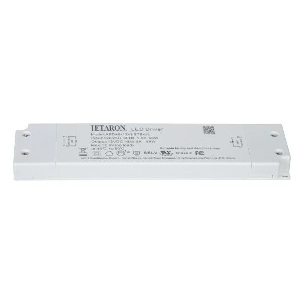 Mini Power Supply 48W IP44 Letaron LED Driver For Mirror Lamp