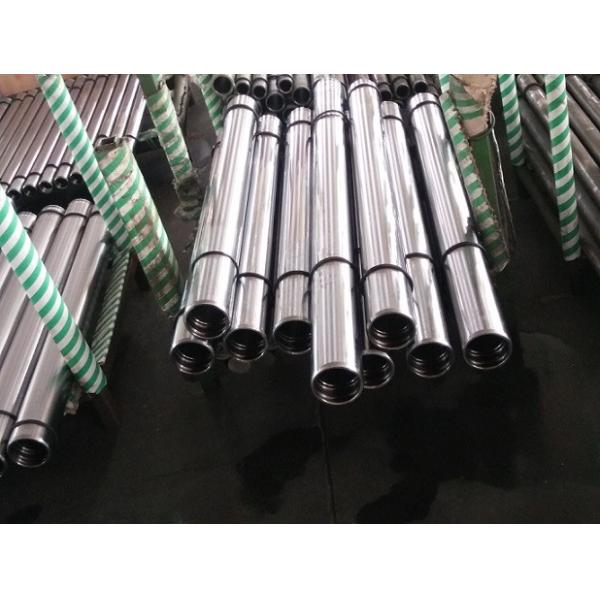 Hard Chrome Plated Stainless Steel Hollow Rod , Pipe Bar Tempered