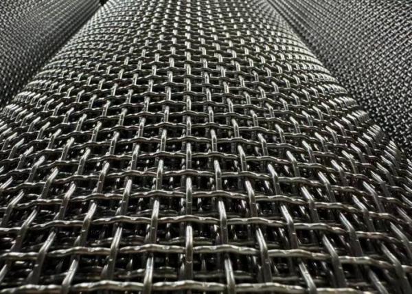 High Manganese Steel Anti-Blocking Vibrating Screen Mesh for Mining