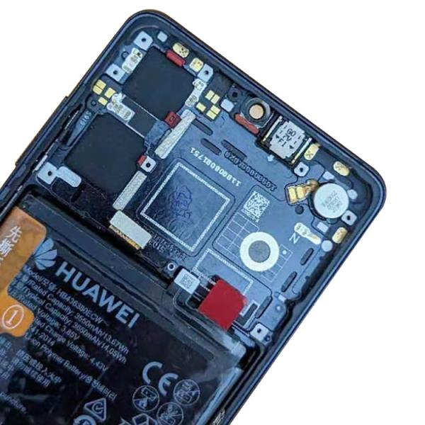 HUAWEI P30 Reposición de pantalla táctil LCD con marco de teléfono celular Partes de pantalla LCD y montaje de digitalizador de pantalla táctil LCD