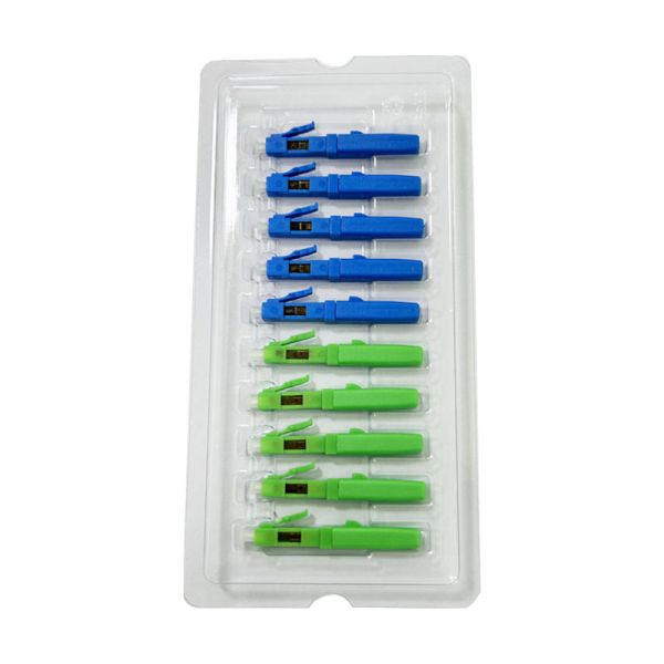 Pre-Polished LC Fast Connector with 1310 / 1550 nm Wavelength for Within 1 Minute Installation and ISO9001 Certified