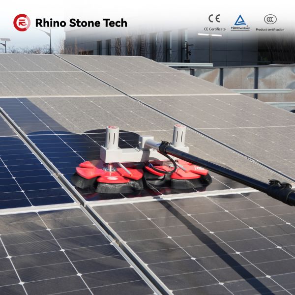 Solar Cleaner Machine Solar Panel Cleaning Robot Water Fed Pole Equipment Machine