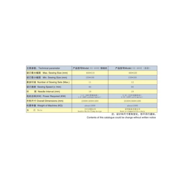 SX-460E 12 Needles And 19mm Needle Interval Program-Control Semi-utomatic Binding Sewing Machine Manual Book Binding Machine