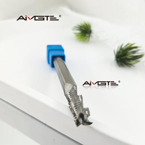 3 フルート・カービッド粗末エンドミール アルミ 波形デザイン CNC フリースカッタ OEM ODM 各種長さ直径で利用可能