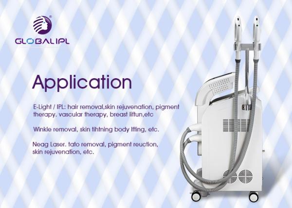 4 In 1 E Light IPL RF Beauty Equipment Permanent No Pain Tattoo Removal / Acne Removal
