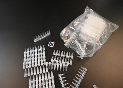Precise Lab 8 strip PCR Plastic Tube 0.2 Ml Thin Walled