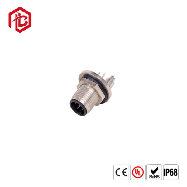 Male to Female waterproof extension cable 2 4 5 8 pin M12 LED Waterproof Cable Led M12 waterproof plug connector