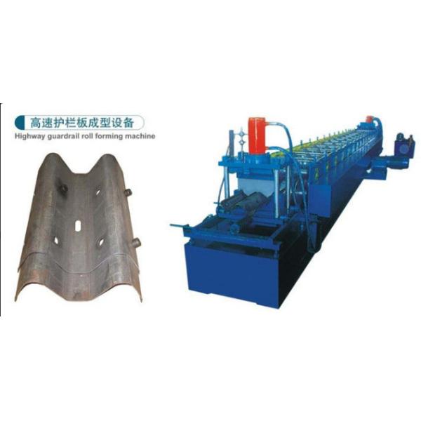 15KW Gutter Roll Forming Machine With Painting Treatment Welding Structure