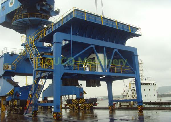 Customized Size Eco Hopper , Rail Mounted Material Hopper Easy Maintenance