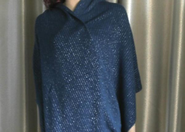 Commercial Soft Acrylic Knit Scarf / Plain Dyed Acrylic Wrap Shawl