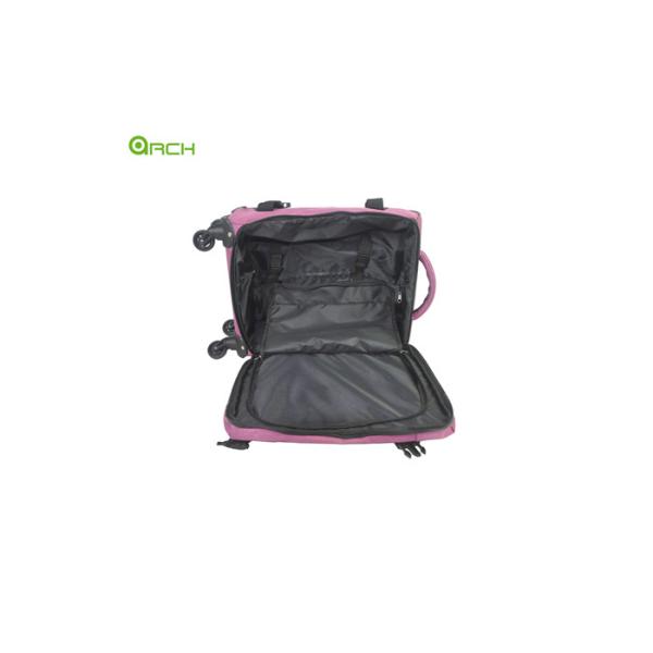 Snowflake Polyester 18 Inch 4 Spinner Wheel Luggage