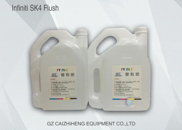 Infiniti SK4 Liquid Solvent Printer Ink Flush For Seiko Head Printing Machine