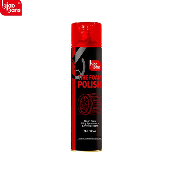 Biaobang Tire Foam Polish Eco-Friendly Tire Restorer – Semi-Aqueous Formula
