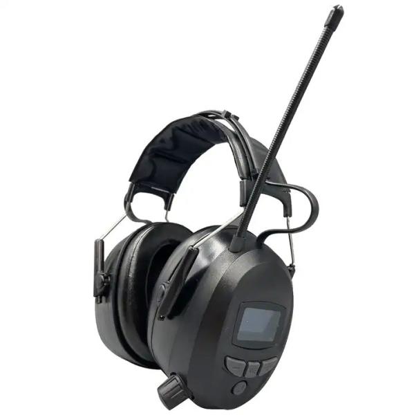 Protectores de ouvido eletrônicos Protectores de ouvido de caça Anulação de ruído industrial Proteção de ouvido de segurança Protectores de ouvido de alcance de arma Proteção auditiva