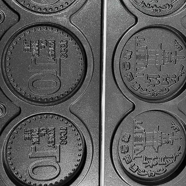 Электрическая машина для изготовления вафли из газовых пузырей из нержавеющей стали для промышленного производства