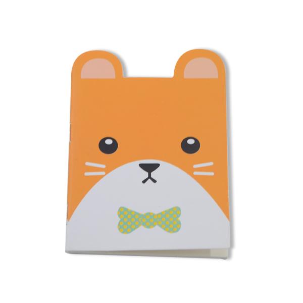 Милая мультфильм мини записная книжка эластичная Kawaii канцелярская бумажная обложка для детей и девочек