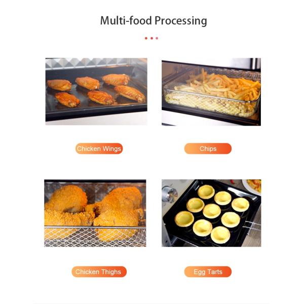 Тостер печи Fryer воздуха кухонного прибора умный 24 литра