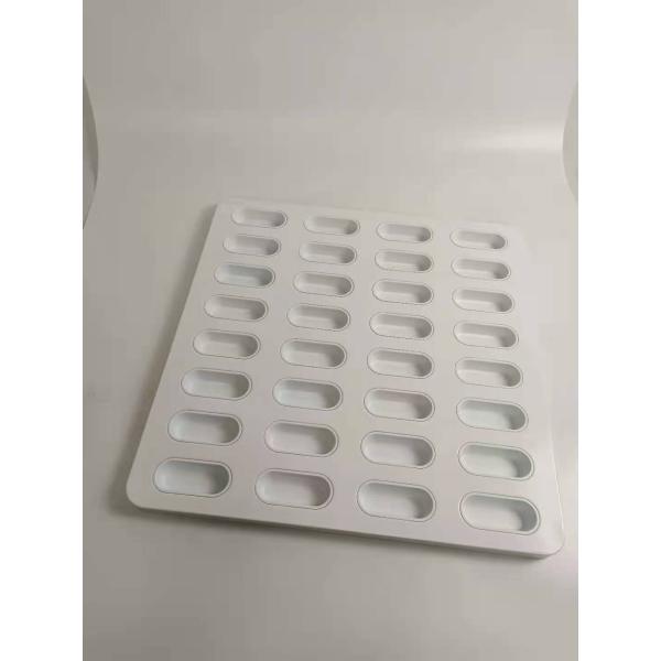 32 Cavities 600x600mm Hot Dog Bun Baking Pan Sturdy Structure