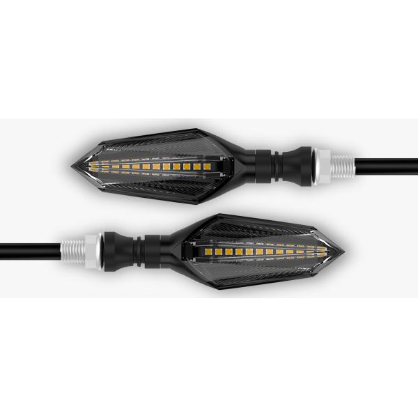 Яйе АБС ПК водяная лампа DC12V Мотоцикл светодиодный индикатор поворота