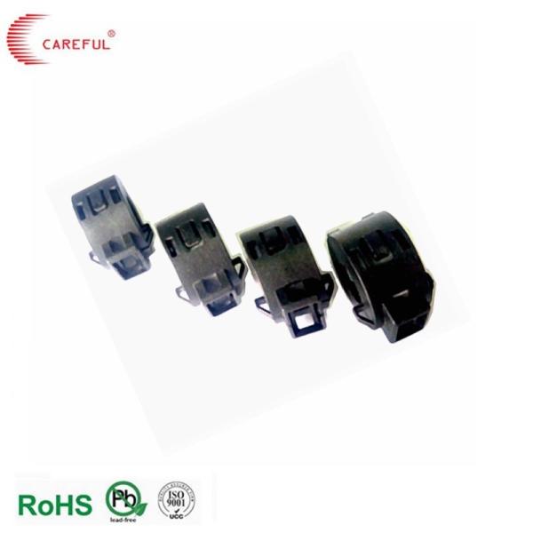 Clip On Ferrite Split Core NiZn Easy Installation With Black Plastic Case