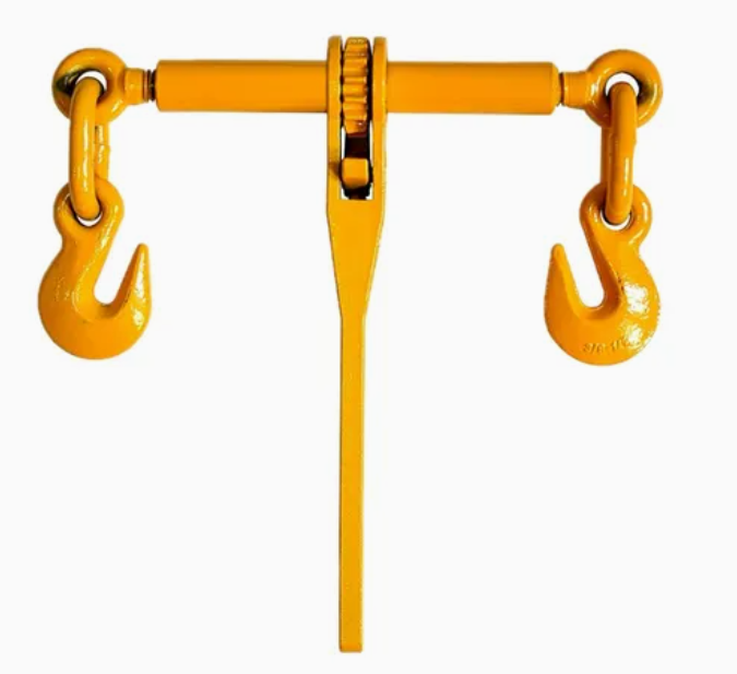 5/16–3/8 Ratchet Type Chain Fastener Load Binder with Clevis Hook for Heavy-Duty Cargo Securement