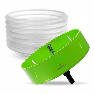 Professional 6" (152mm) M42 Cobalt Bi-Metal Hole Saw | 8% Cobalt HSS Teeth |